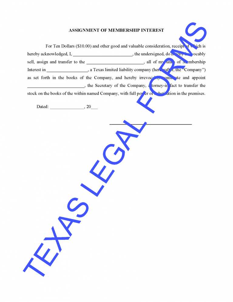 assignment vs transfer of interest